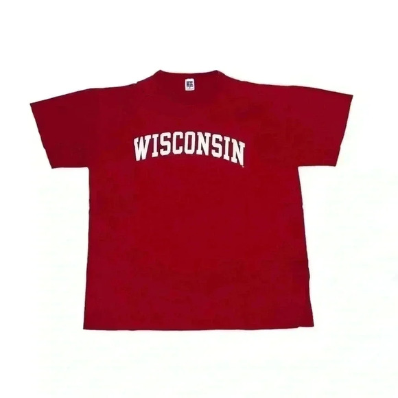 Russell Athletic Other - Russell Athletic Wisconsin T-Shirt Size XL